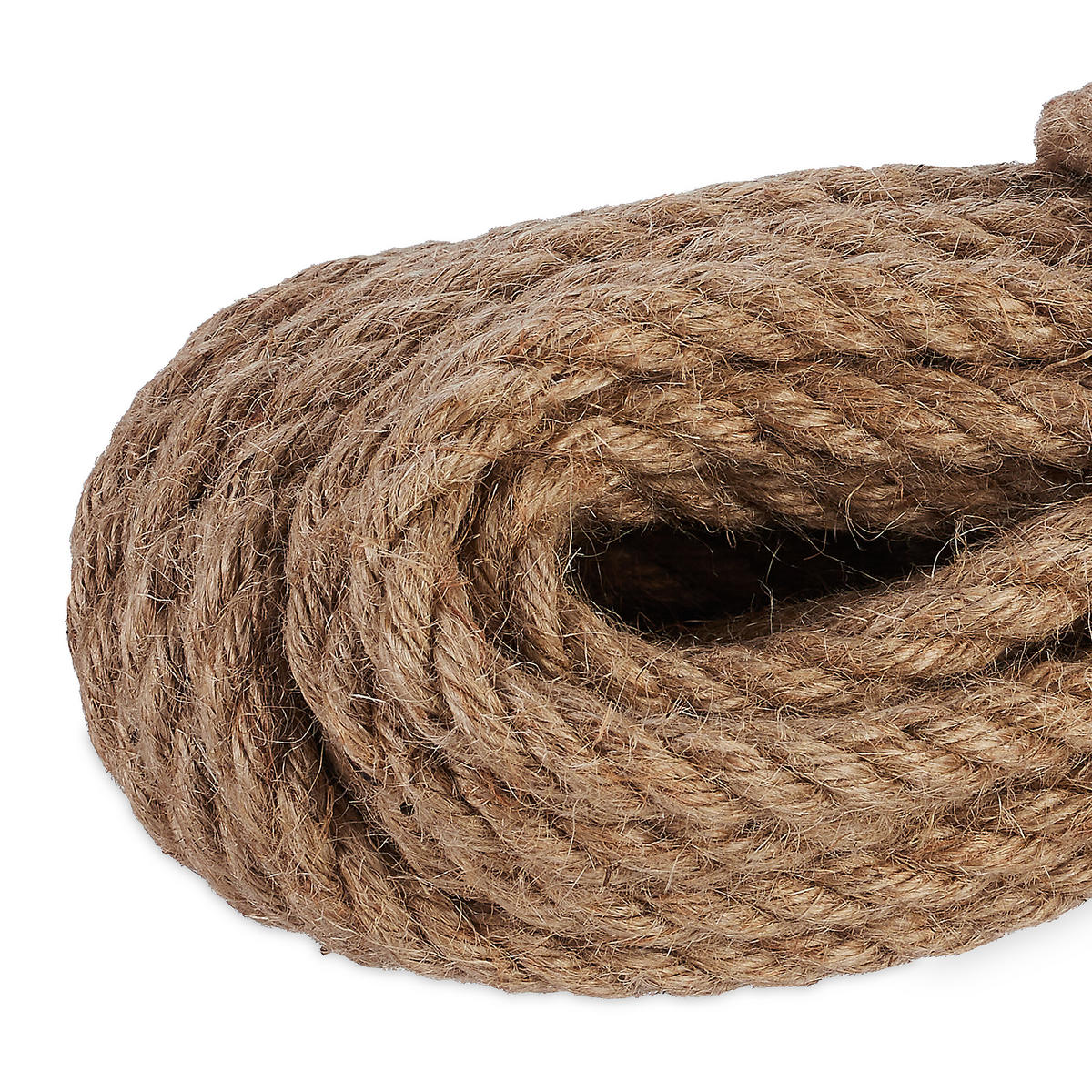 2xJUTESEIL - Hellbraun, Textil (1.2/1000/1.2cm) - Relaxdays