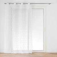 FENSTERGARDINE Pompinou 140/240 cm - Weiß, Textil (240/140cm) - Douceur d´intérieur