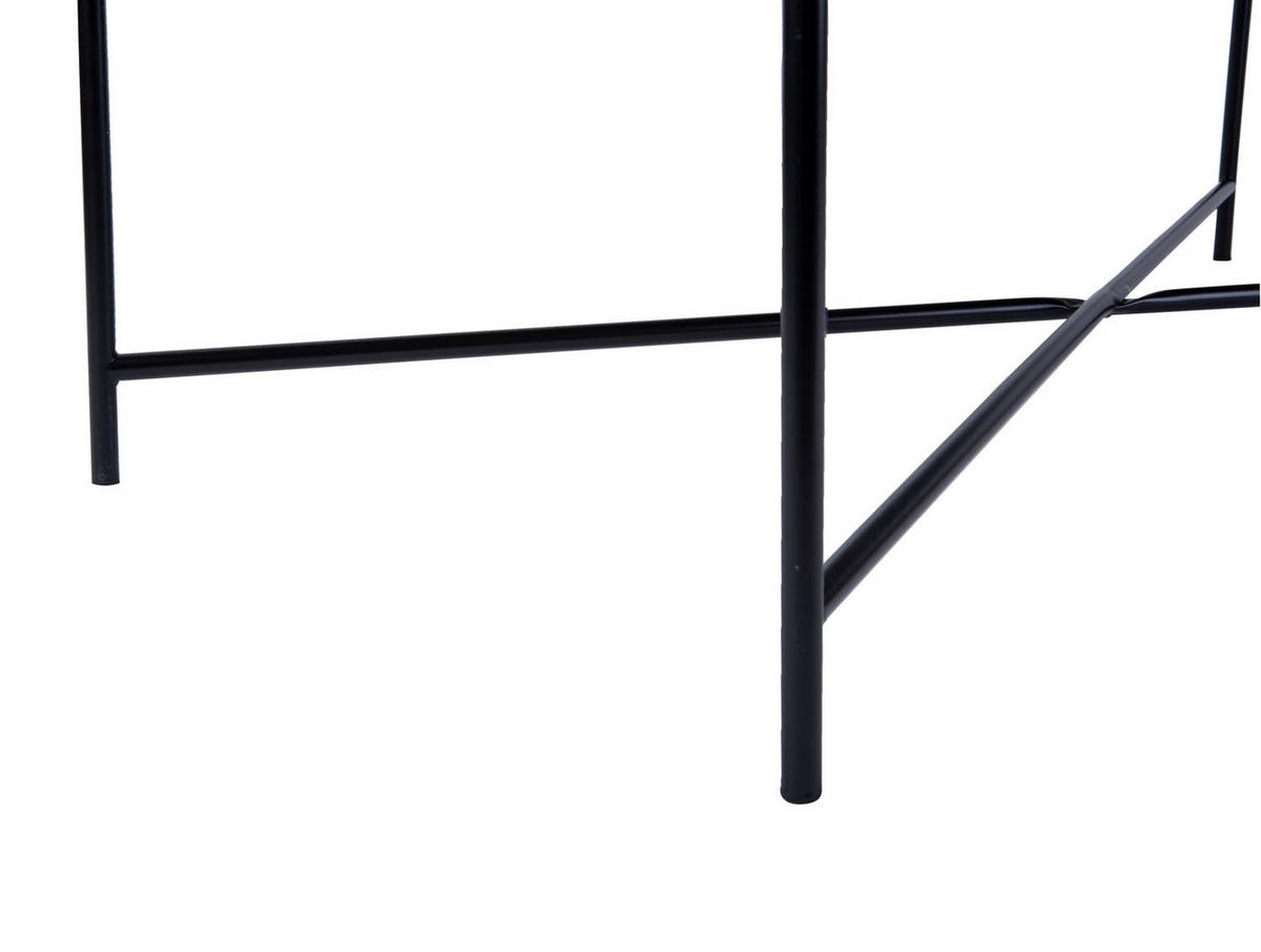 COUCHTISCH Smooth 120/60/40 cm - Schwarz, Glas (120/60/40cm) - Leitmotiv