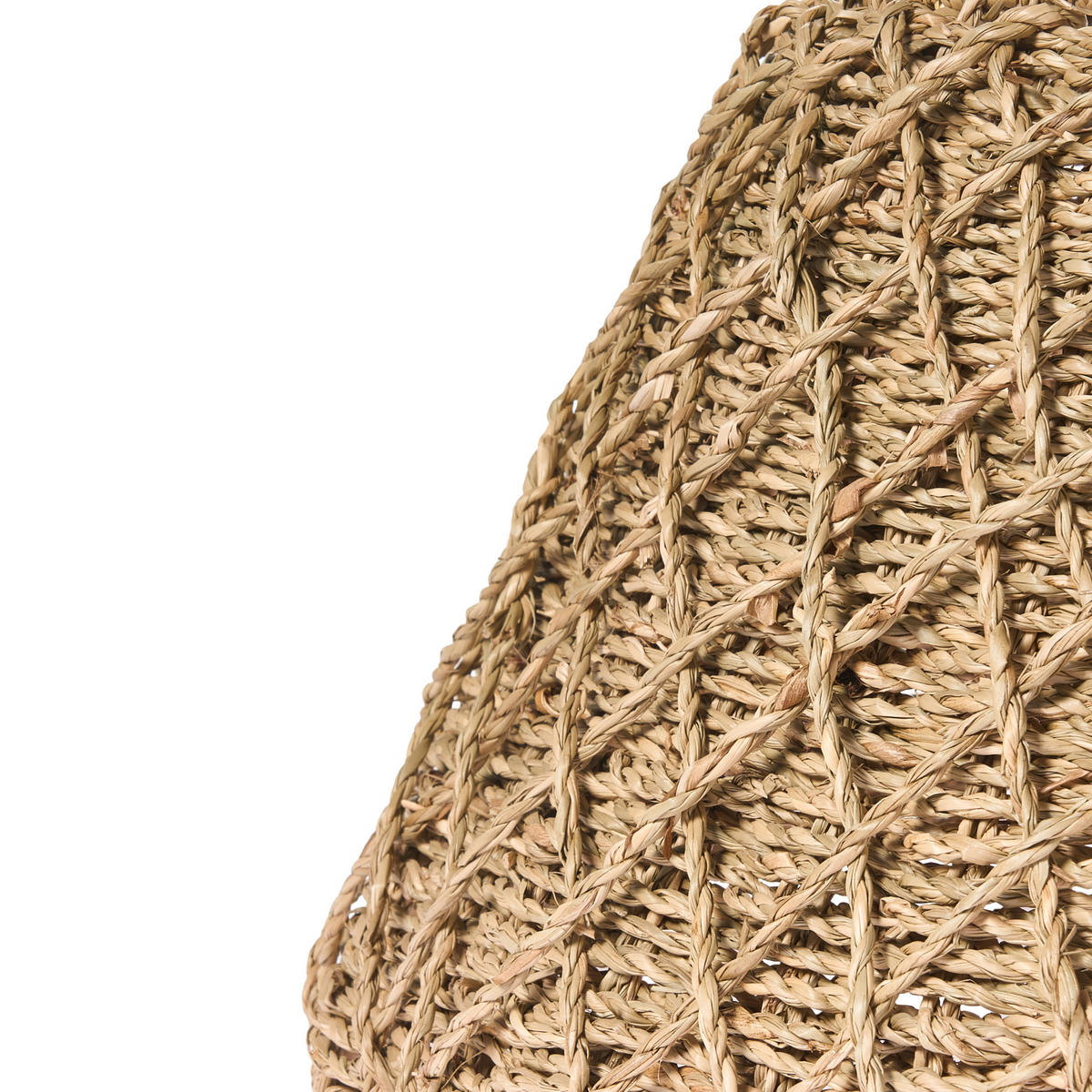 WEIHNACHTSBAUMKRAGEN 26 cm Naturfarben Bougie - Naturfarben, Naturmaterialen (26cm) - Beliani