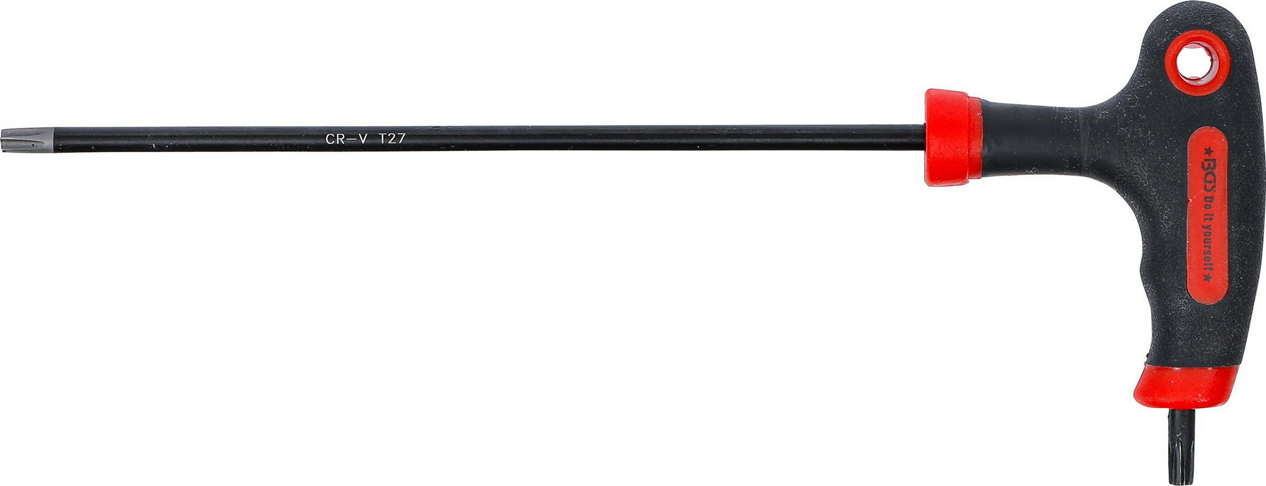 SCHRAUBENDREHER MIT T-GRIFF UND SEITLICHER KLINGE | T-PROFIL (FÜR - Multicolor, Kunststoff/Metall (1/1cm) - BGS technic