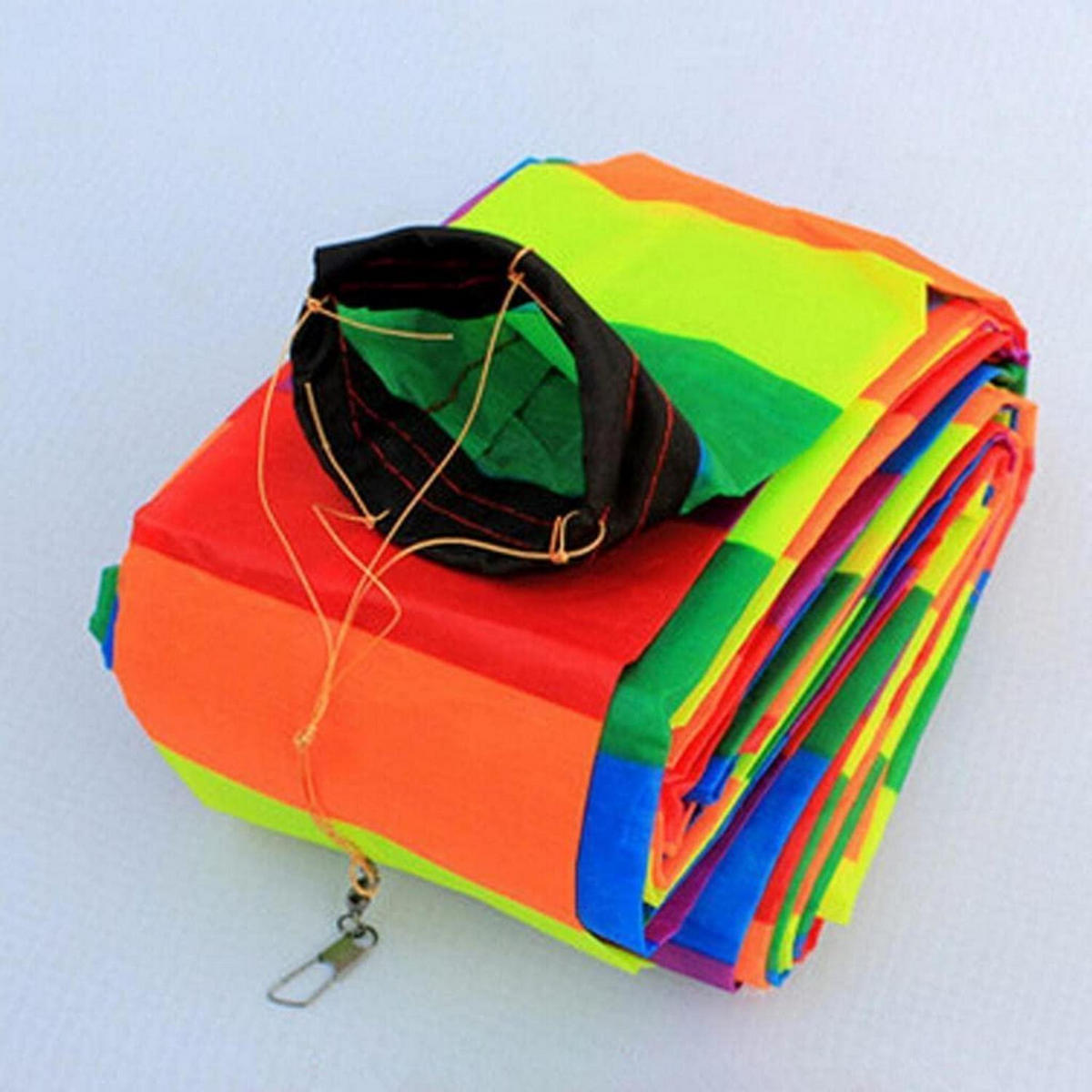 DRACHENSCHWANZ 10 m Regenbogen-Stil - Multicolor, Textil (1000/100/1cm)