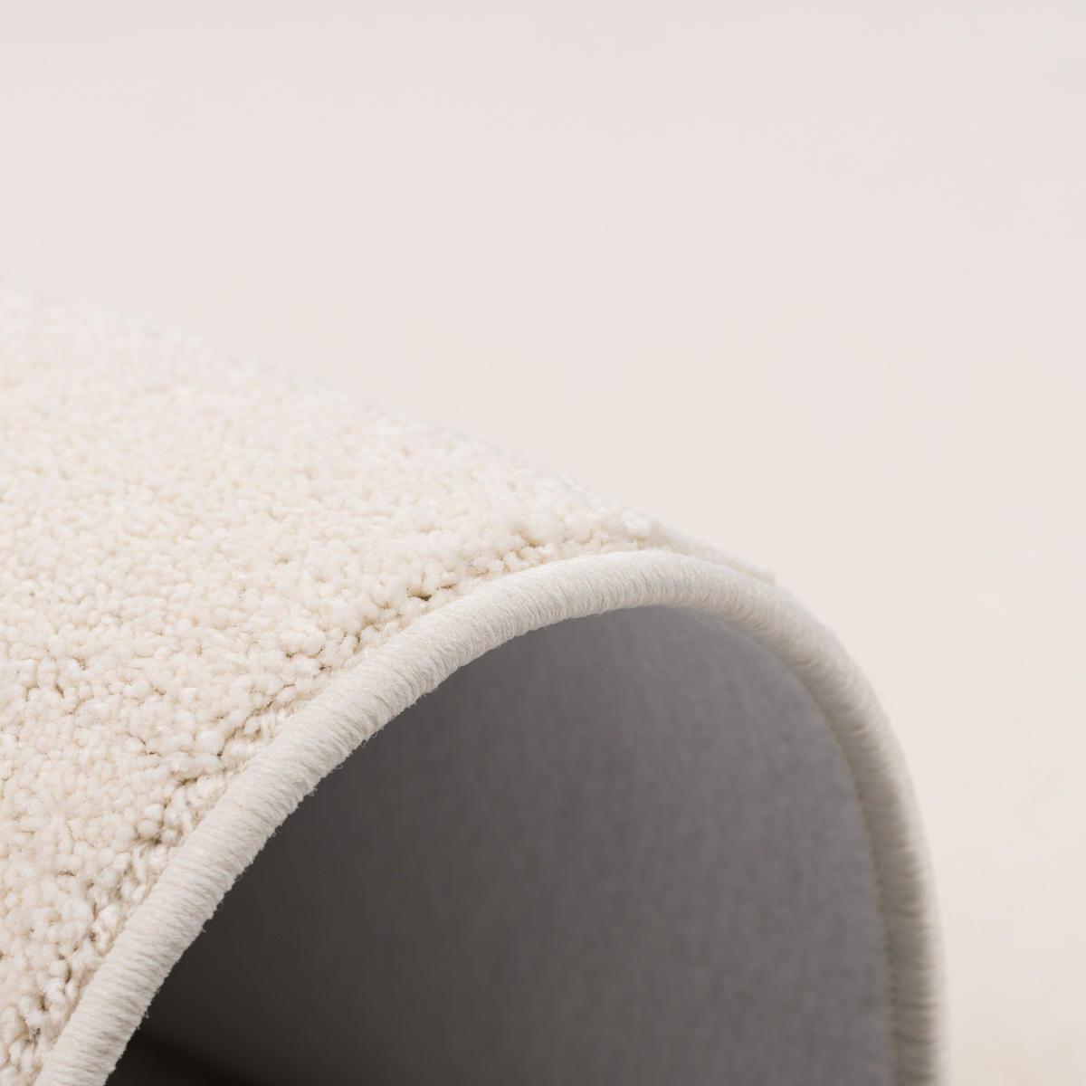 HOCHFLOR VELOURS TEPPICH LUNA - Weiß, Textil (100/200cm) - Snapstyle