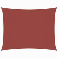 SONNENSEGEL Oxford-Gewebe Rechteckig 2x4 m Terrakotta-Rot - Braun, Textil (400/200cm) - furnicato