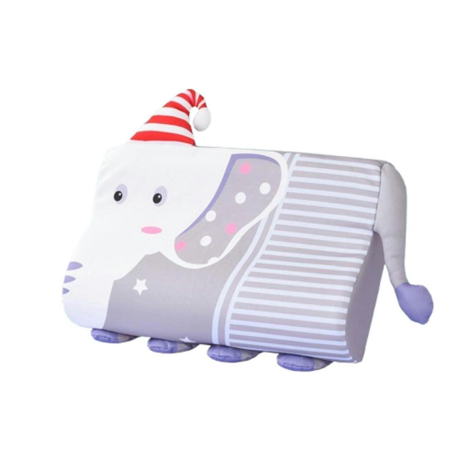 KINDERKOPFKISSEN Elefant 60 x 40 cm - Multicolor, Textil (2/10cm)