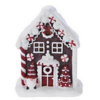 LEBKKUCHENHAUS Figur 10 cm - Multicolor, Keramik (6/10.5/8.3cm) - Home Styling Collection