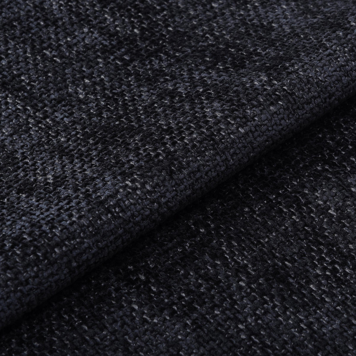SITZKISSEN Chenille-Samt Dunkles Anthrazit 82cm - Anthrazit, Textil (82/45/60cm) - Sia Home