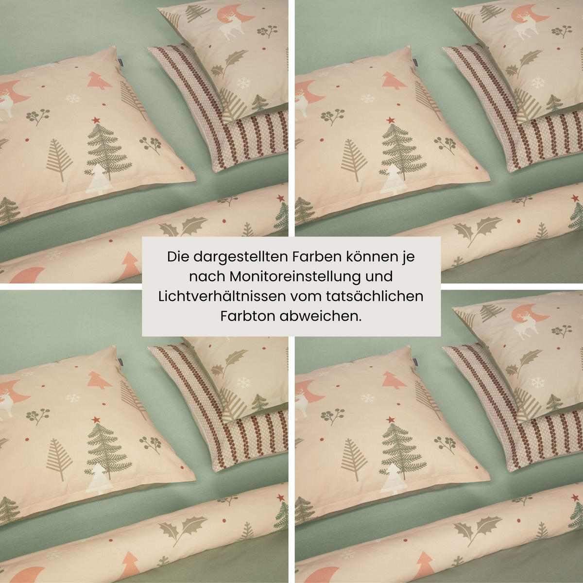 BETTWÄSCHESET Uma - Feinbiber - 2-teilig - 155x220 cm - Sand - Sandfarben, Textil (155/220cm) - SCHIESSER