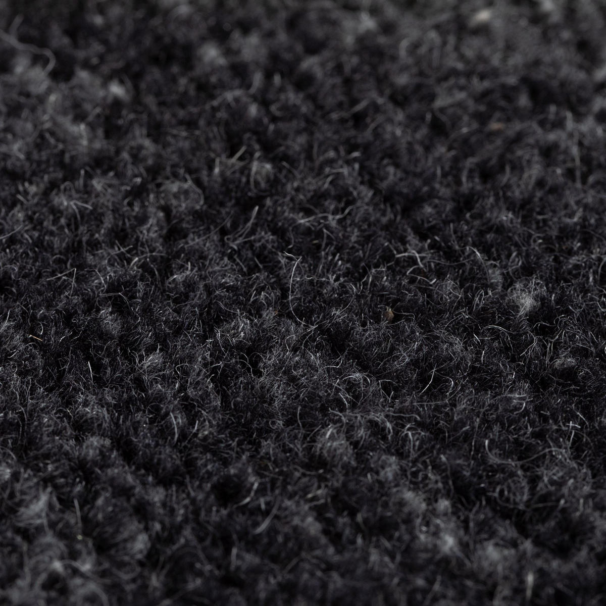 BERBERTEPPICH 200/200 cm Zagora - Schwarz, Naturmaterialien/Naturmaterialen (200/200cm) - Steffensmeier