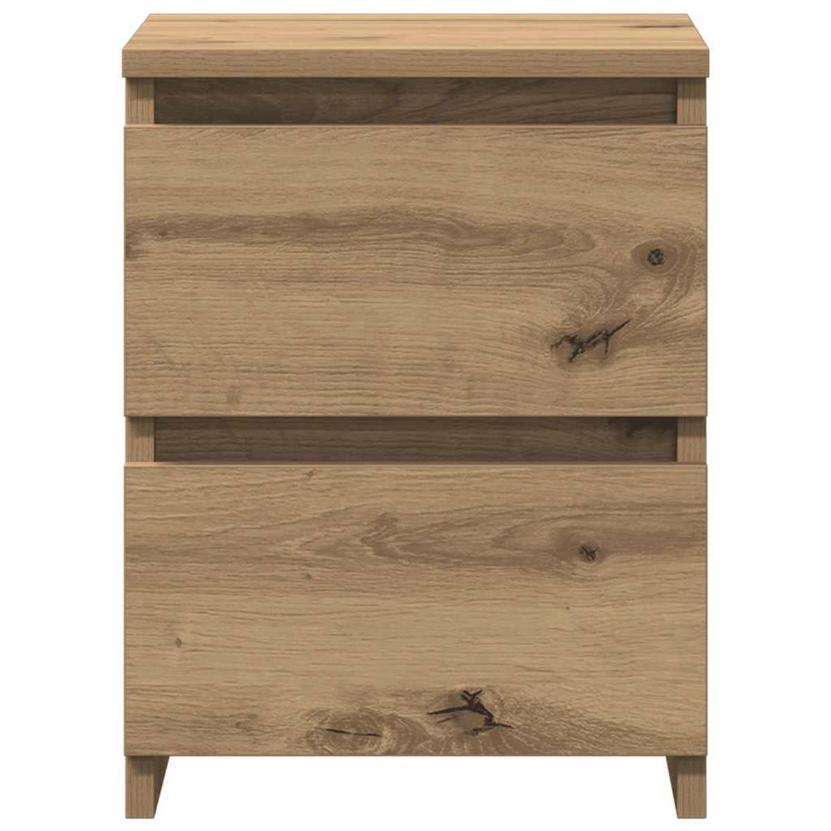 NACHTTISCH Artisan-Eiche 30/30/40 Cm Holzwerkstoff - Braun, Holzwerkstoff (30/40/30cm) - vidaXL