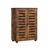 BADEZIMMERSCHRANK AUFBEWAHRUNGSSCHRANK - Braun, Holzwerkstoff (30/82/60cm) - Hansiro