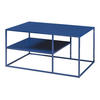 COUCHTISCH Solund 45/90/60 cm - Dunkelblau, Metall (60/90/45cm) - [en.casa]