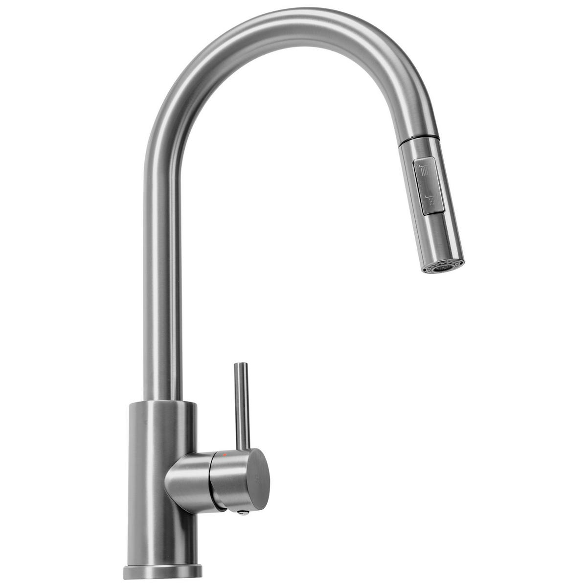 KÜCHEARMATUR Rea Fresh Nickel Brush Inox - Nickelfarben, Metall (5.5/39.5/25.5cm) - REA