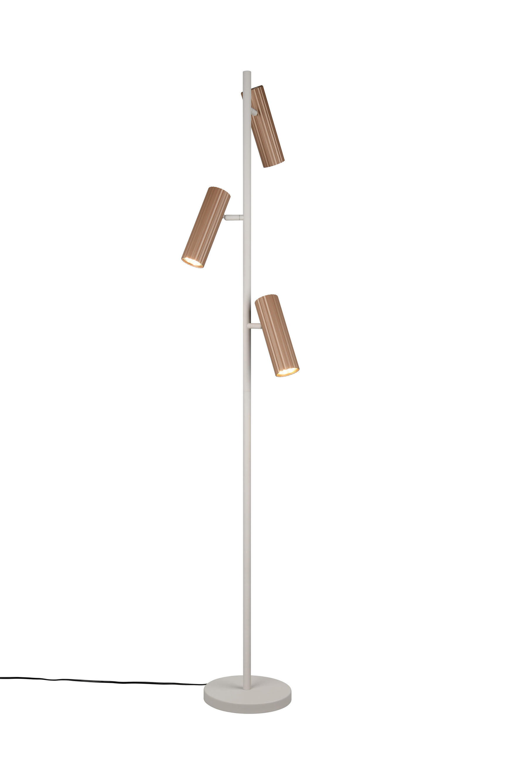 STEHLAMPE SOKA - Braun - 37/37/150 cm - Braun, Metall (37/37/150cm) - Trio Leuchten