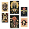 POSTER Set Mit 6 Mystischen Esoterischen A3 & A4 Rahmenlos - Klar, Papier (29/3cm) - Nacnic