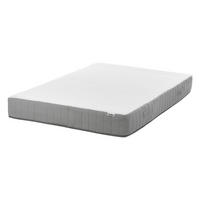 SALTEA CU SPUMĂ CU MEMORIE ȘI ARCURI ÎNFUNDATE H2/3 mediu 120/200 cm Drift - alb, material textil (120/200cm) - Beliani