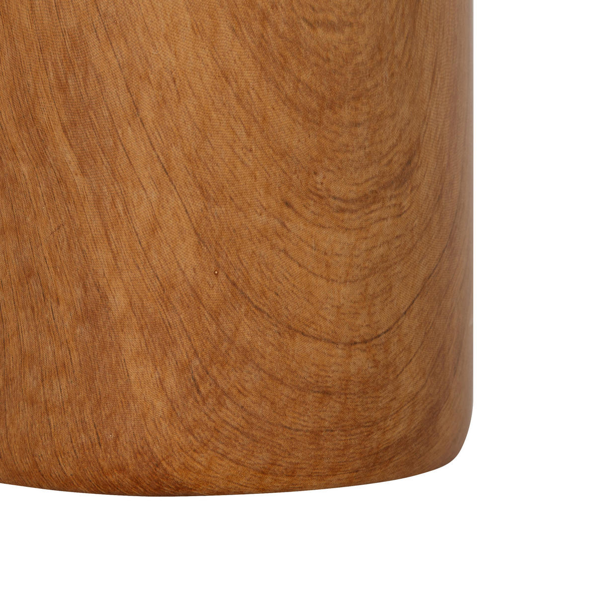KERAMIKVASE Sao 17,5 cm Holzoptik - Braun, Keramik (18cm) - Atmosphera Createur d´interieur