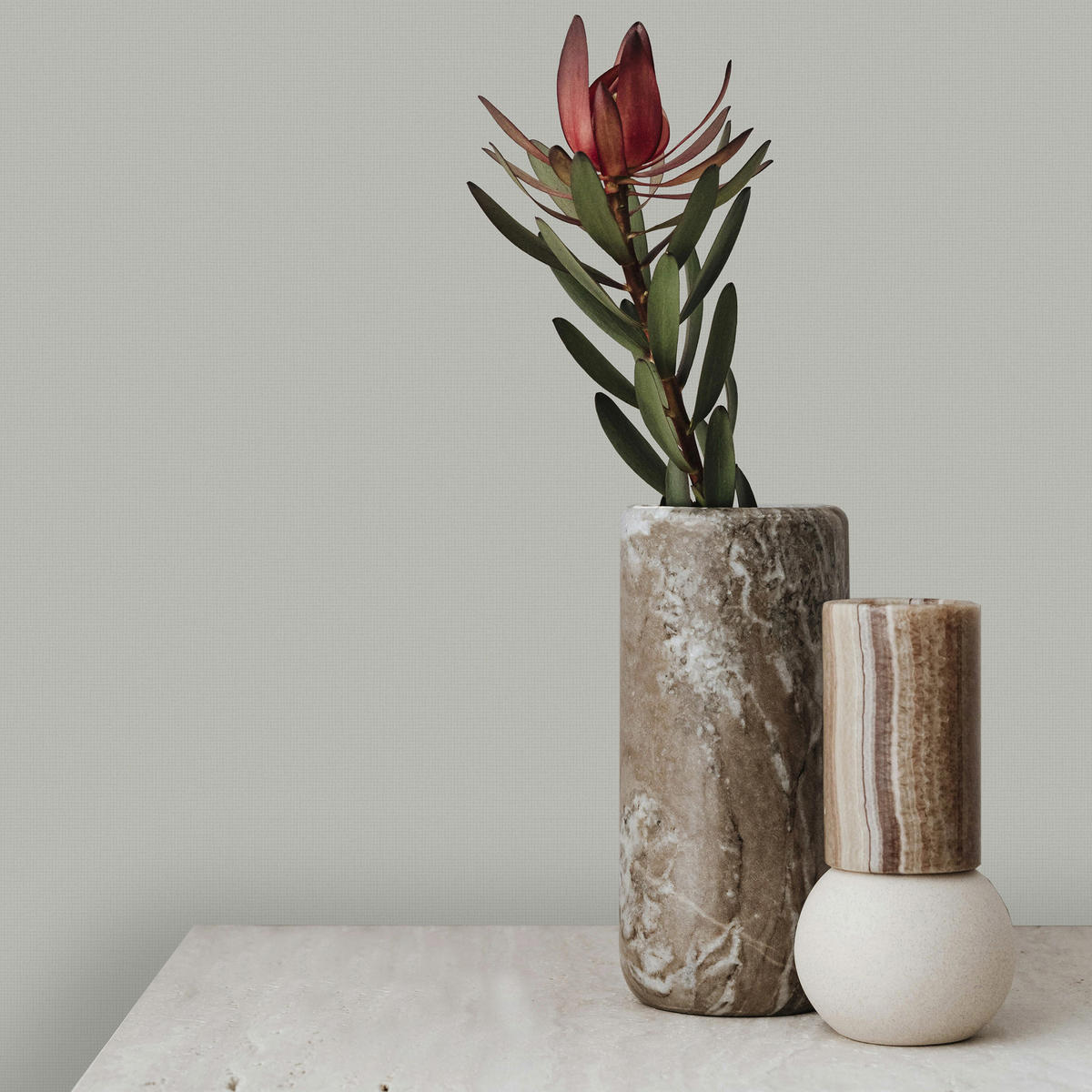 TAPETE Textiel - Creme/Weiß, Papier/Kunststoff (52/1000cm) - Superfresco Easy