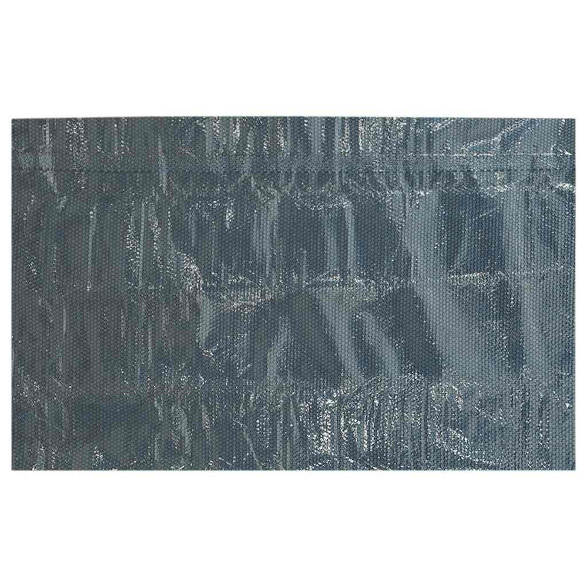 TREIBENDE Pool-Solarplane Pe 488/244 Cm Schwarz Und Blau - Schwarz, Kunststoff (244/488cm) - vidaXL