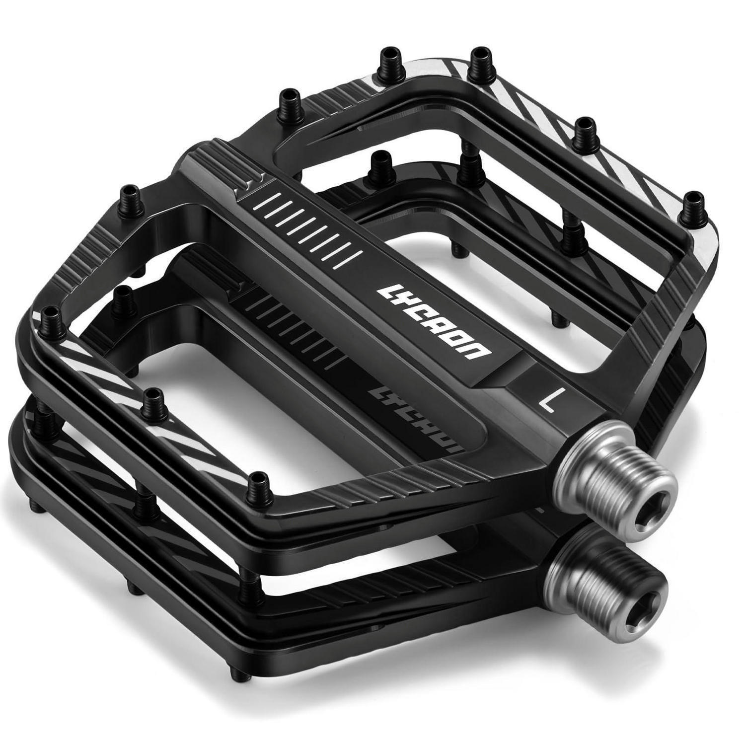 FAHRRADPEDALE Aluminium Schwarz - Schwarz, Metall (1.1/1.5/11cm)