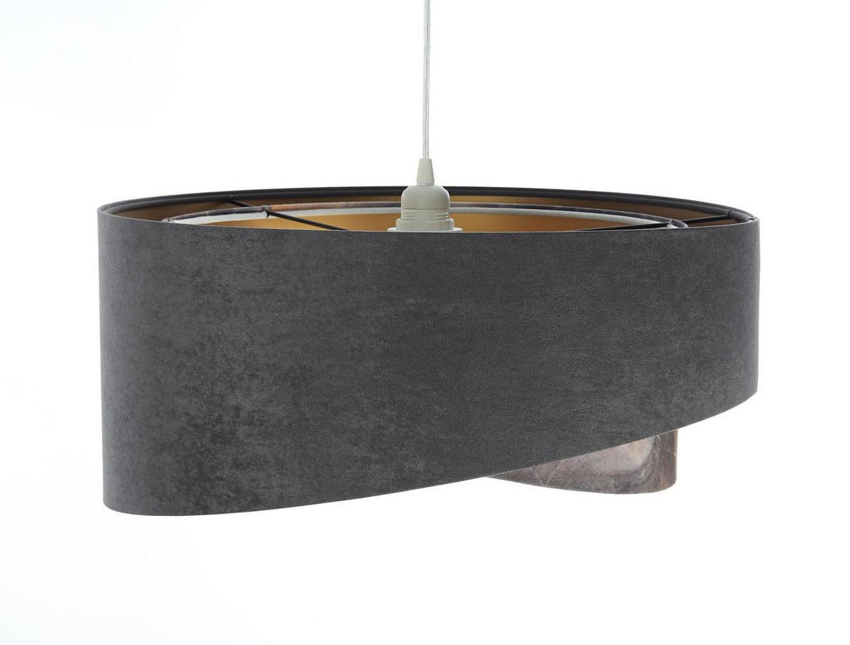 HÄNGELEUCHTE Bunt 50/23 cm - Braun, Kunststoff (50/1.3/23cm) - ONZENO