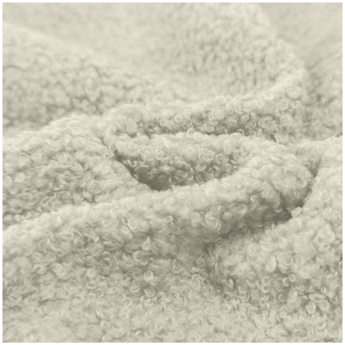 BOUCLESTOFF Quelle Creme – 315 g/m², 140 cm breit, weich & robust, feuer- & UV-resistent - Creme, Textil (140/100cm) - Dreamroots