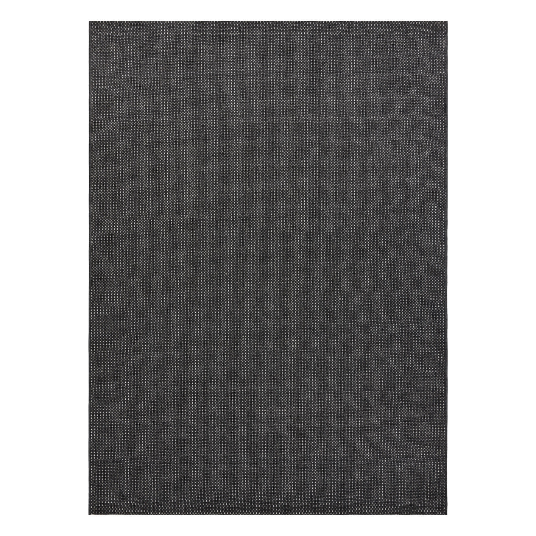 TEPPICH Flat 120/170 cm - Schwarz, Textil (120/170cm) - rugsX