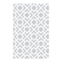 TEPPICH Premium en Vinyle Graue Linien 140x200 cm - Grau, Kunststoff (140/200cm) - STORESDECO