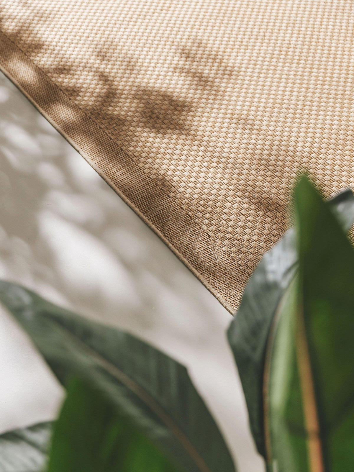 OUTDOORTEPPICH Naoto Beige 80x150 cm - Beige, Textil (80/150cm) - benuta Nest