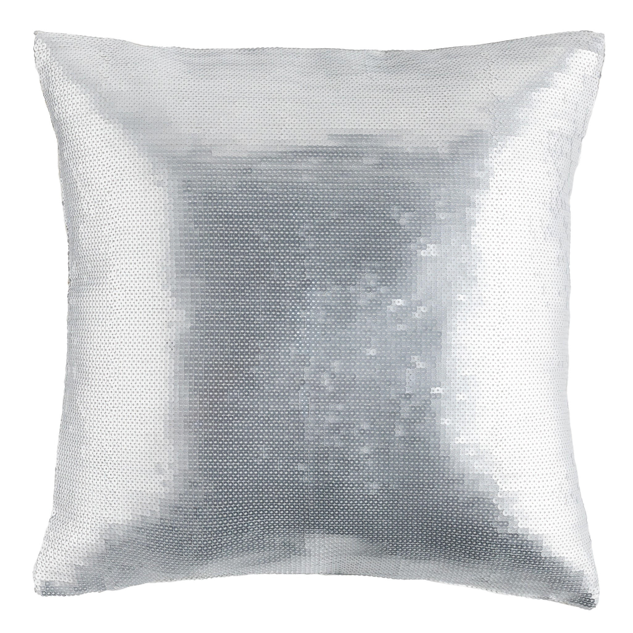 KISSENBEZUG Exelent - Silberfarben, Textil (45/45cm) - home&you