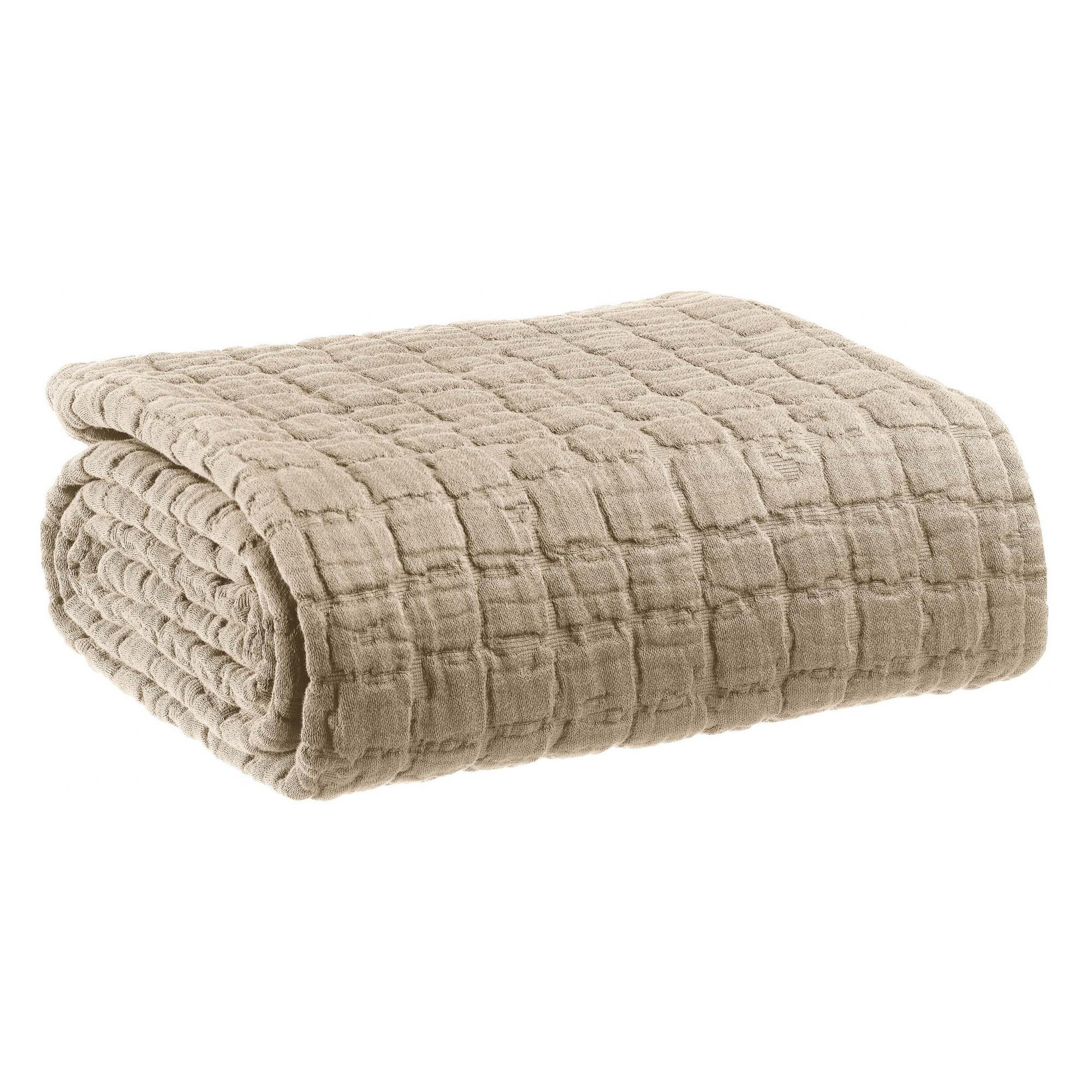 Vivaraise Plaid Braun 130x200 cm