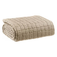 PLAID Swami muskatnuss 130 x 200 cm - Braun, Textil (130/200cm) - Vivaraise