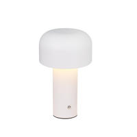 LED stolní lampa Abeli 21,6/12,6/6 cm - bílá, kov (21.6/12.6/6cm) - Nettlife