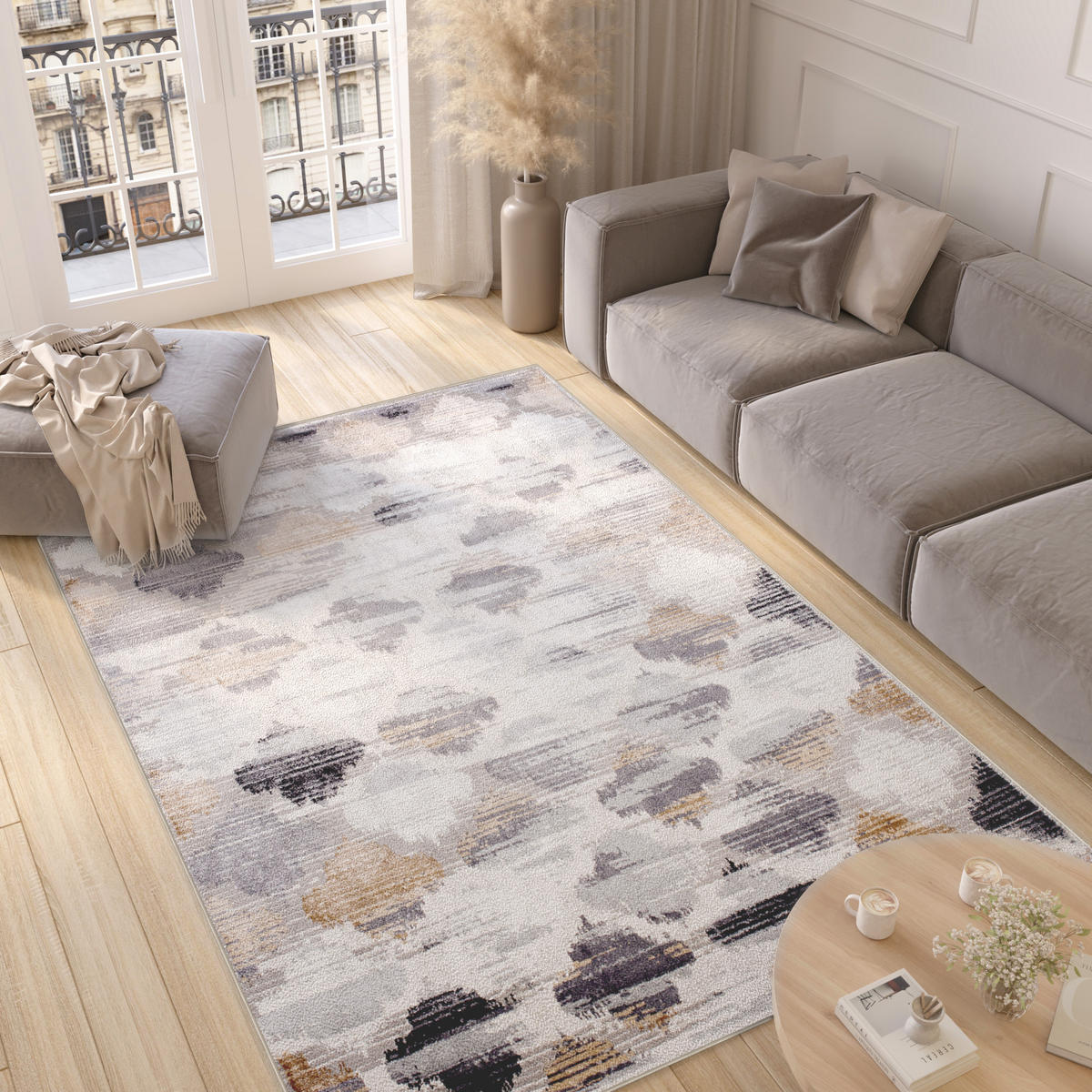 TEPPICH VALLEY Grau 300/400 cm - Grau, Textil (300/400cm) - Tapiso