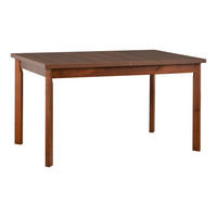 ESSTISCH Modena 1 P, 140-180/80 - Walnussfarben, Holz (80/140/78cm) - Leaf Design