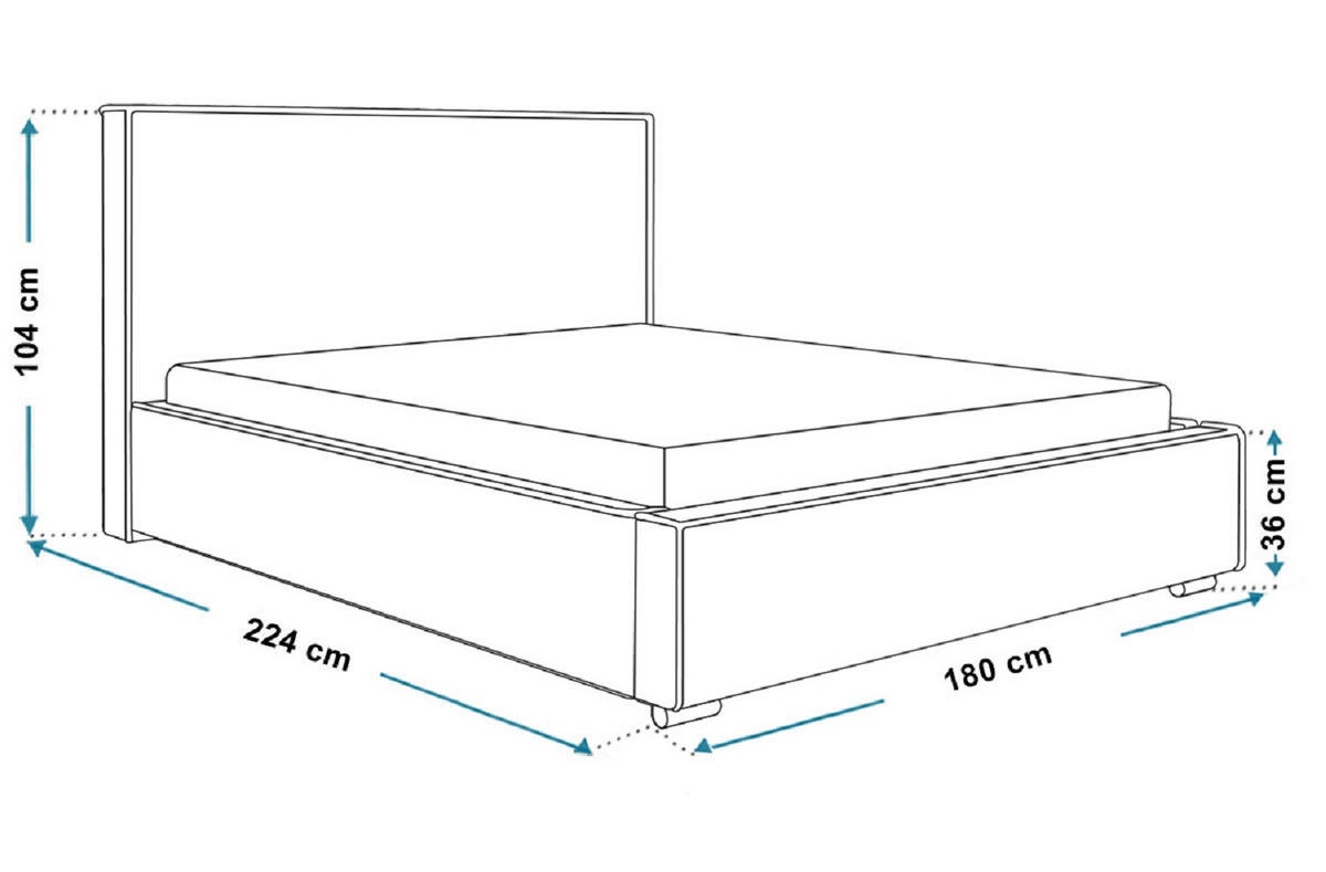 POLSTERBETT 160x200 Sydney mit Bettkasten, Grün - Grün, Holz/Textil (160/200cm) - Emporius