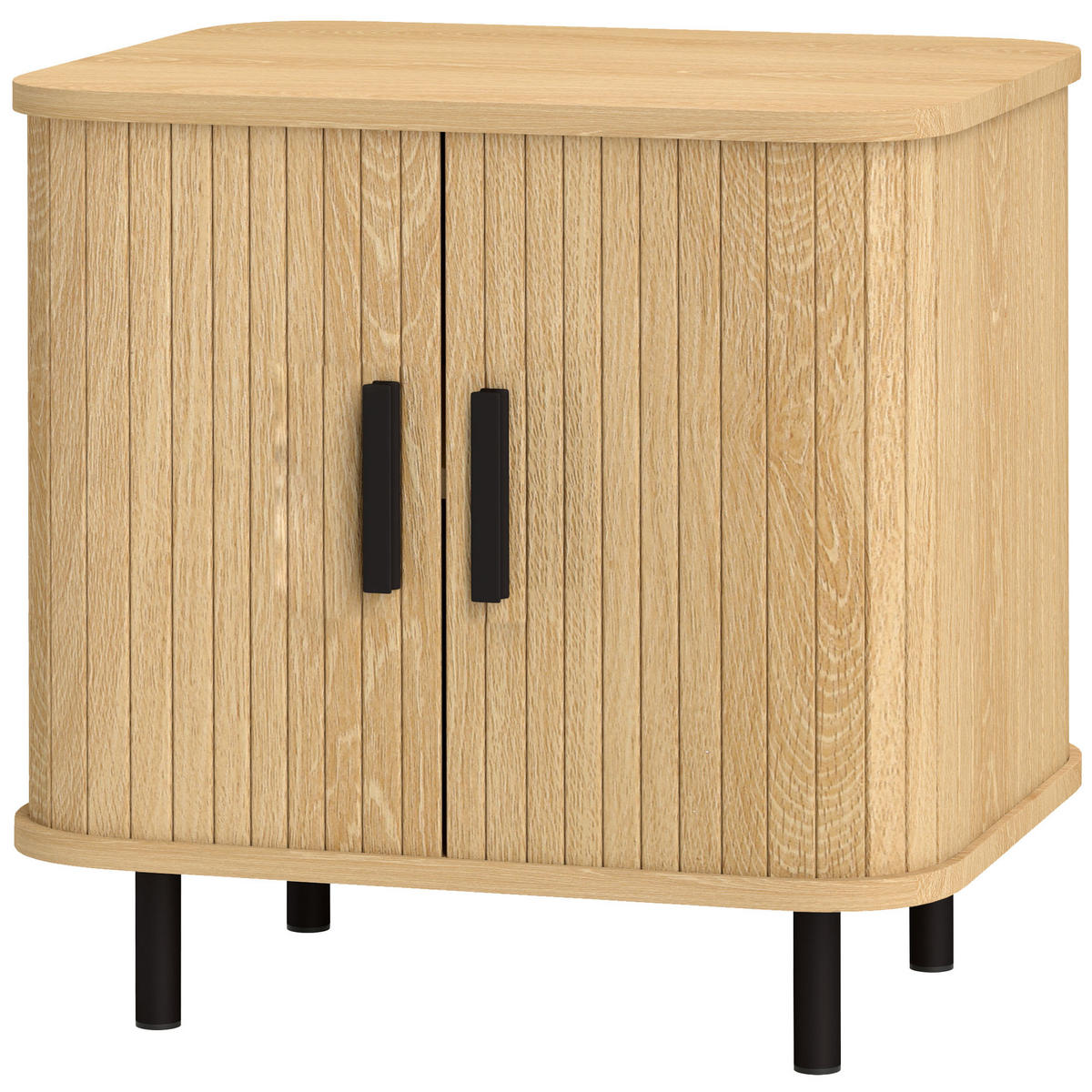 NACHTTISCH Eichefarben 40.0/48.0/48.0cm - Eichefarben, Holzwerkstoff (48/48/40cm)