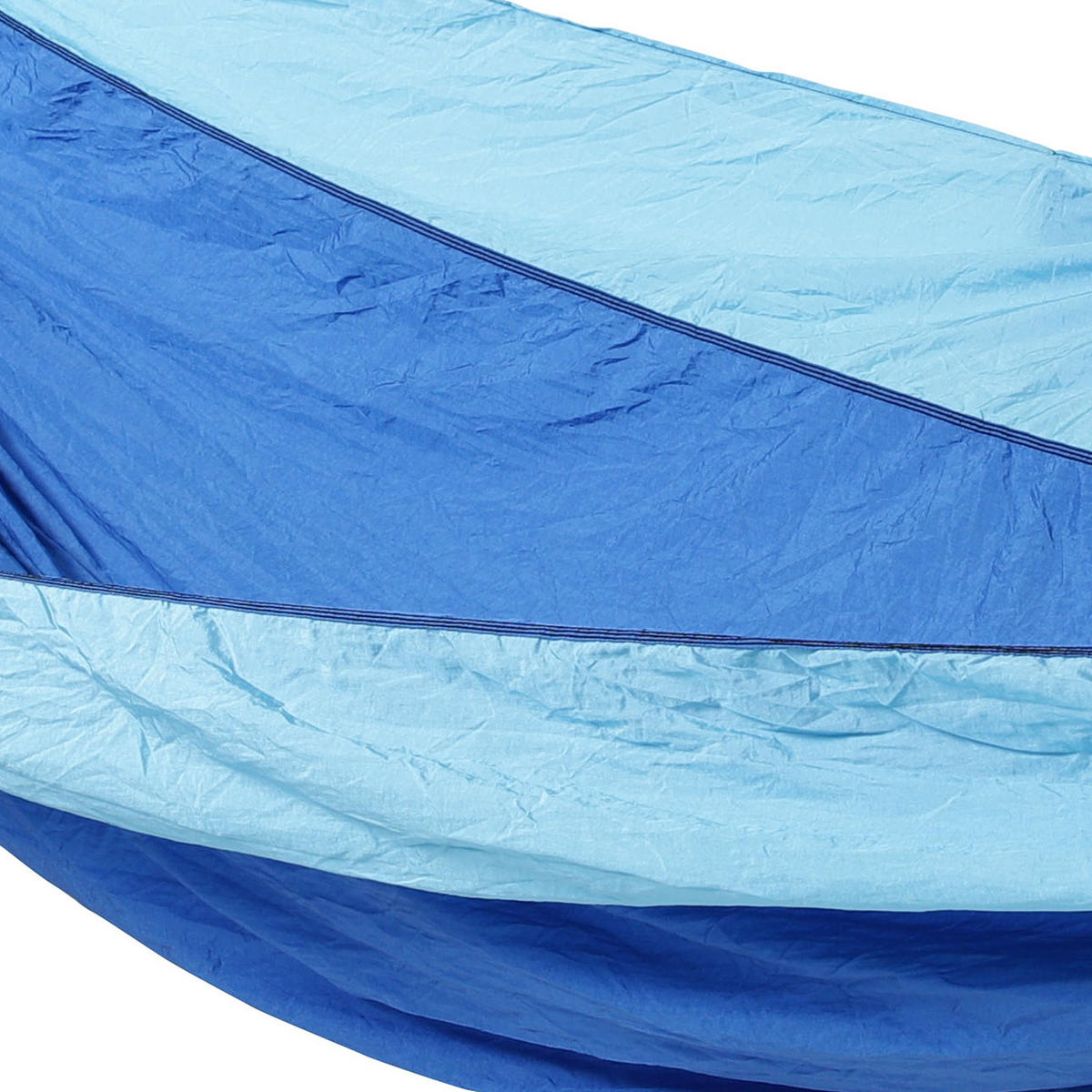 HÄNGEMATTE Camping Hellblau/Dunkelblau - Blau, Textil (200/1/300cm) - SVITA