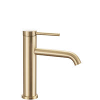 WASCHBECKENARMATUR CLIF GOLD BRUSH 16,5/4/20,5 cm - Goldfarben, Metall (4/20.5/16.5cm) - REA