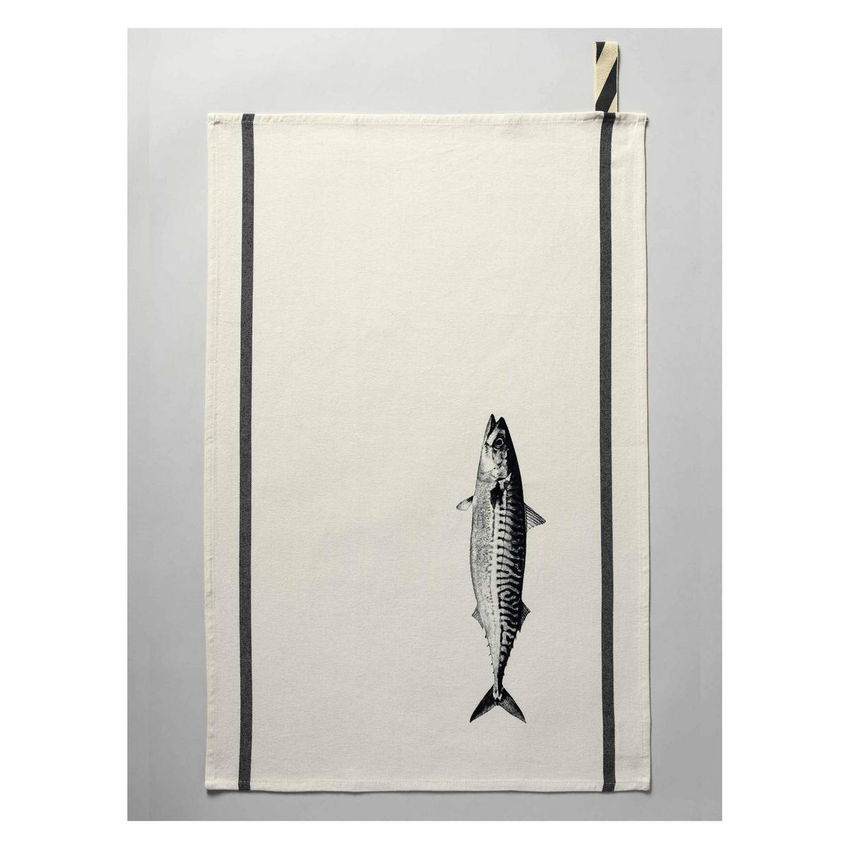 KÜCHENTUCH Maquereau ekrü 50 x 70 cm - Weiß, Textil (70/50cm)