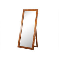 STANDSPIEGEL Akazie 75x3x175 honig lackiert OXFORD #0319 - Braun, Holz (75/175/3cm) - Massivmoebel24
