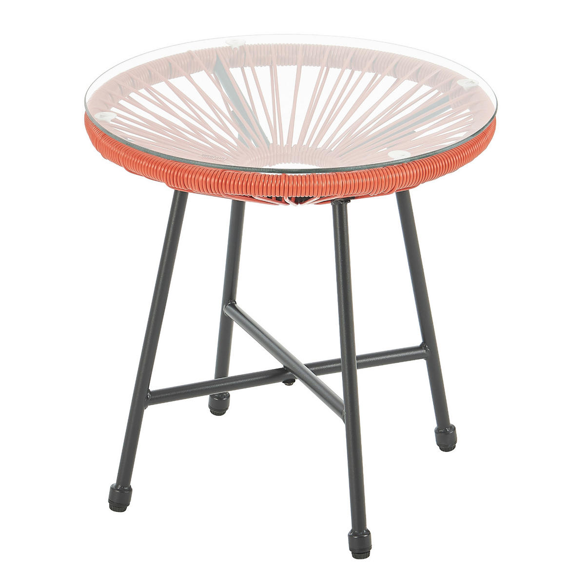 BALKONSET BALI Terracotta - Orange, Metall - SVITA