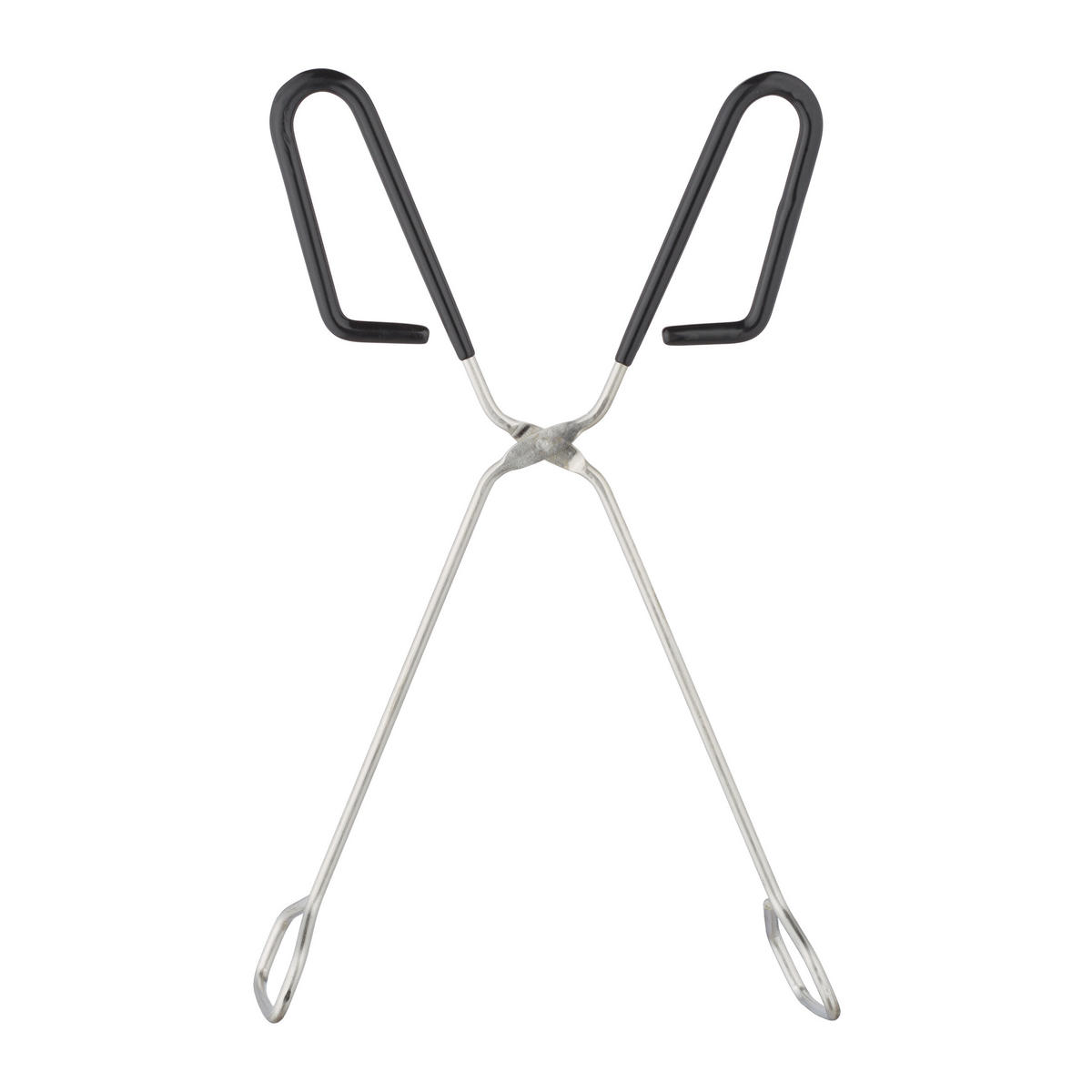 3-TLG.GRILLZANGEN-SET - Silberfarben, Kunststoff/Metall (4.5cm) - Relaxdays