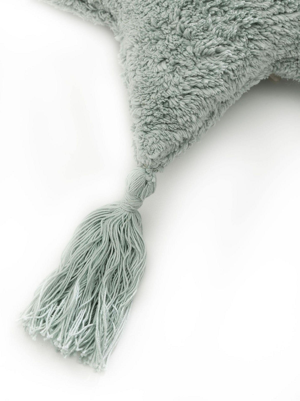 KISSEN Stars - Grün, Textil (45/1cm) - KUNSTLOFT