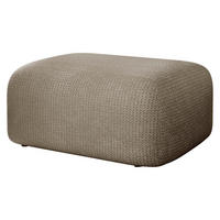 POLSTERHOCKER Piano - Hellbraun/Schwarz, Holz/Kunststoff (70/38/55cm) - MIRJAN24