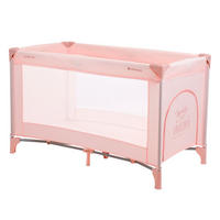 REISEBETT so gifted rosa pink weiche Matratzenauflage, Seiteneingang - Rosa, Metall (60/120cm) - Kikka boo