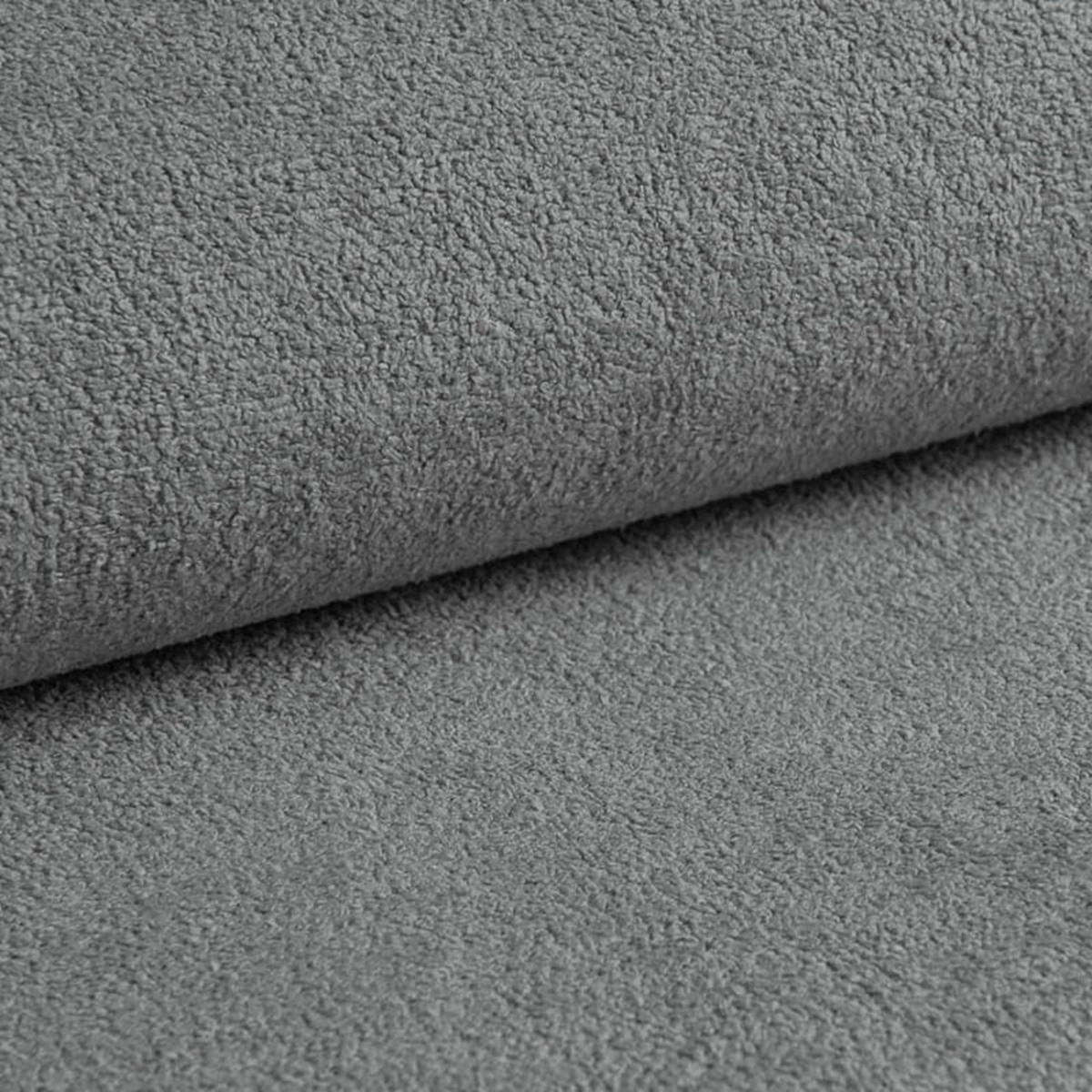 WOHNLANDSCHAFT Gianluca - Grau, Holzwerkstoff/Textil (205/90/345cm) - Fun Möbel