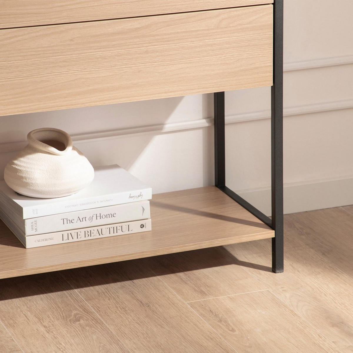 BÜCHERREGAL Orlan Zweifarbig 84 cm x 180 cm - Multicolor, Holzwerkstoff (84/180/34cm) - Klast Home