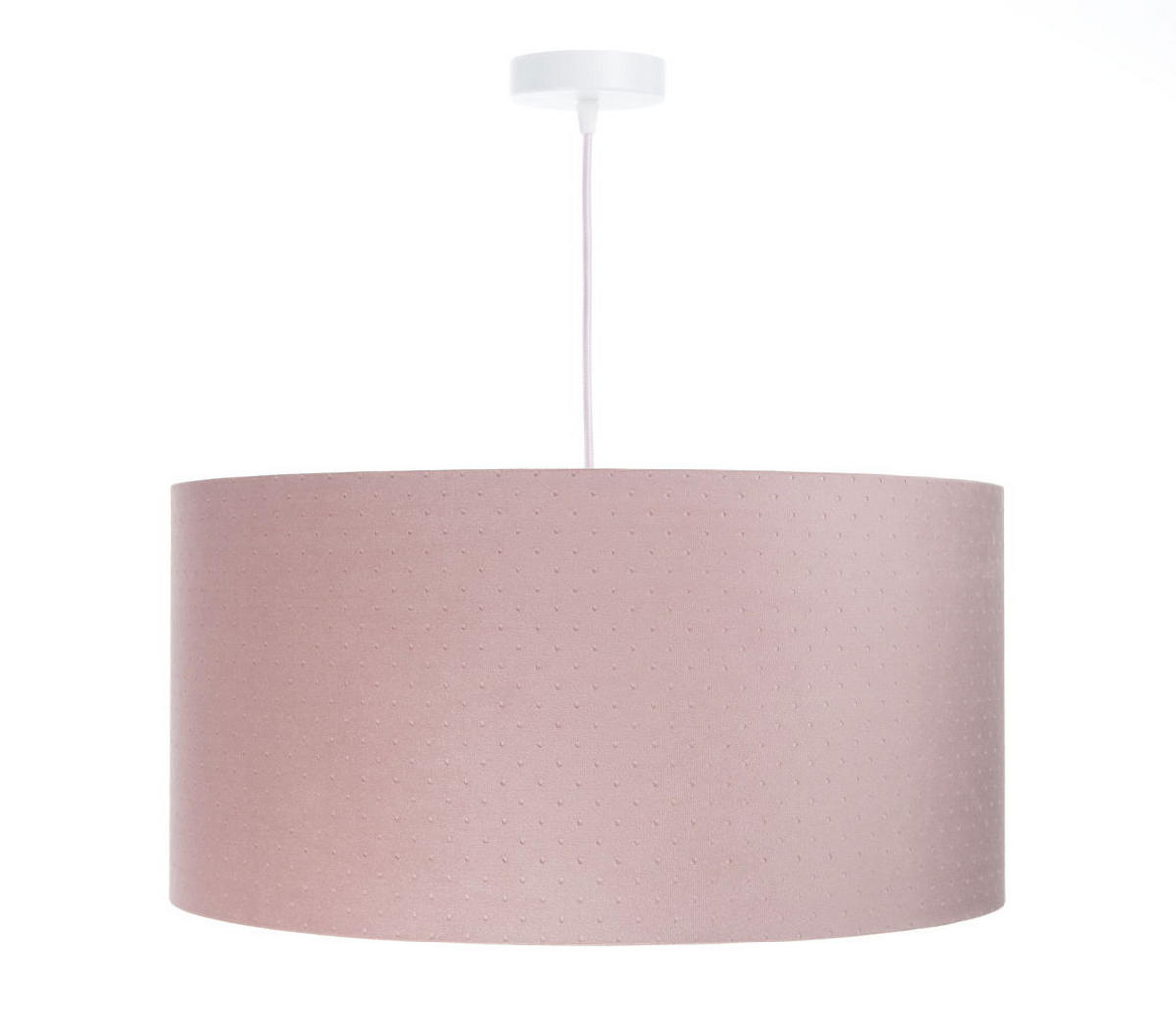 HÄNGELEUCHTE Rosa 30/20 cm - Pink/Weiß, Kunststoff (30/0.6/20cm) - ONZENO
