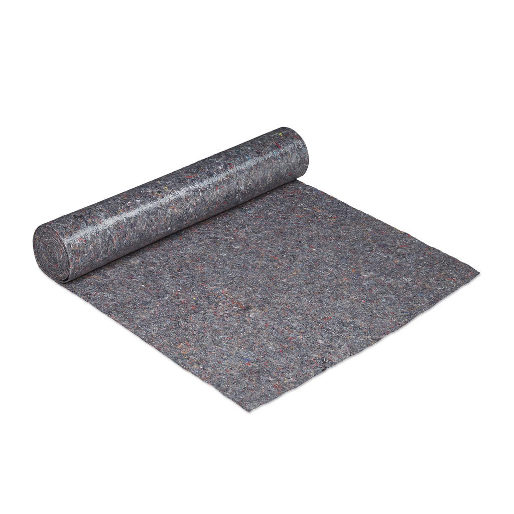 Relaxdays ROUNO Šedé samolepicí 1x25 m 270 g na m²